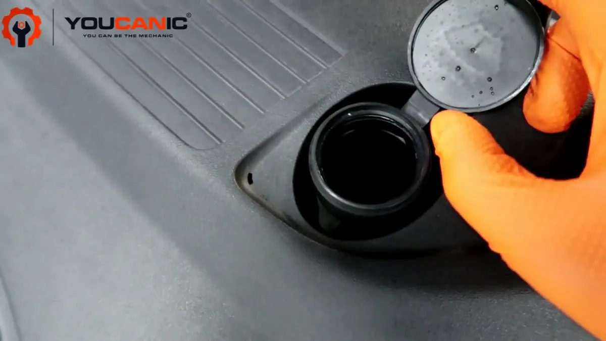 Tesla washer fluid reservoir