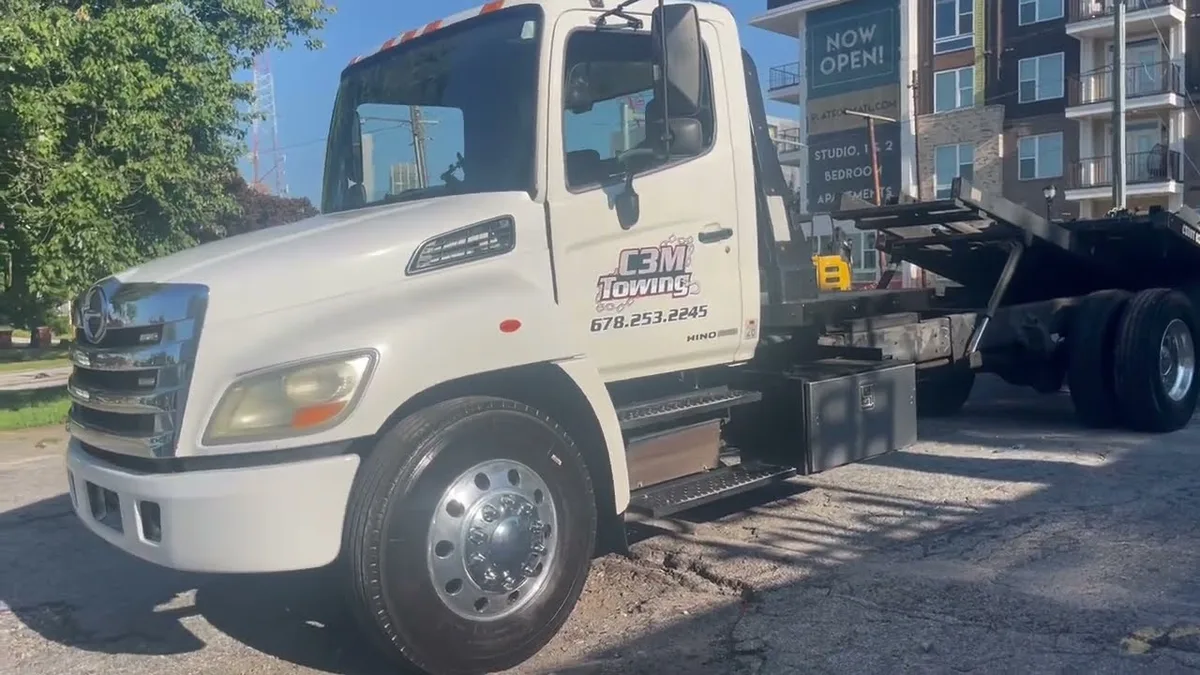 towing abandoned vehicle