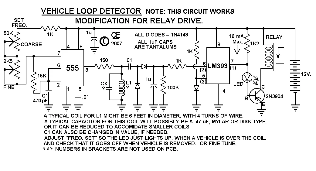 traffic signal induction loop diagram