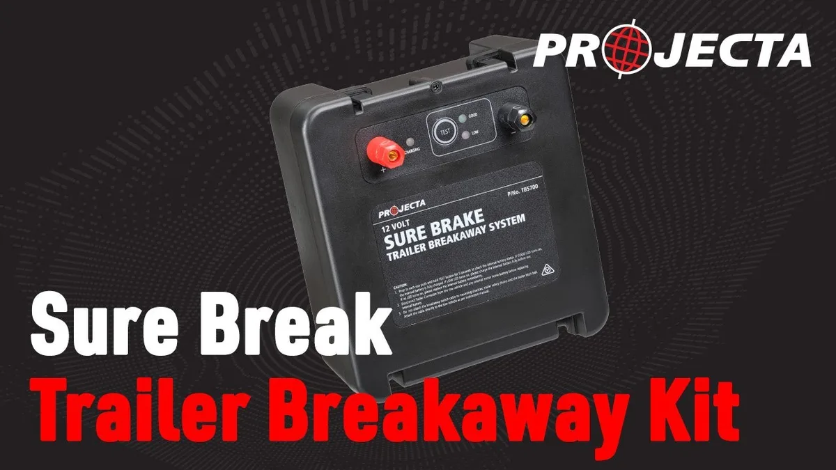 trailer break-away brake system