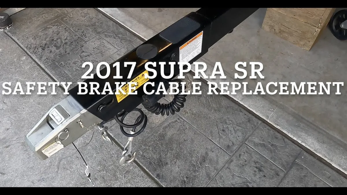 trailer breakaway brake system