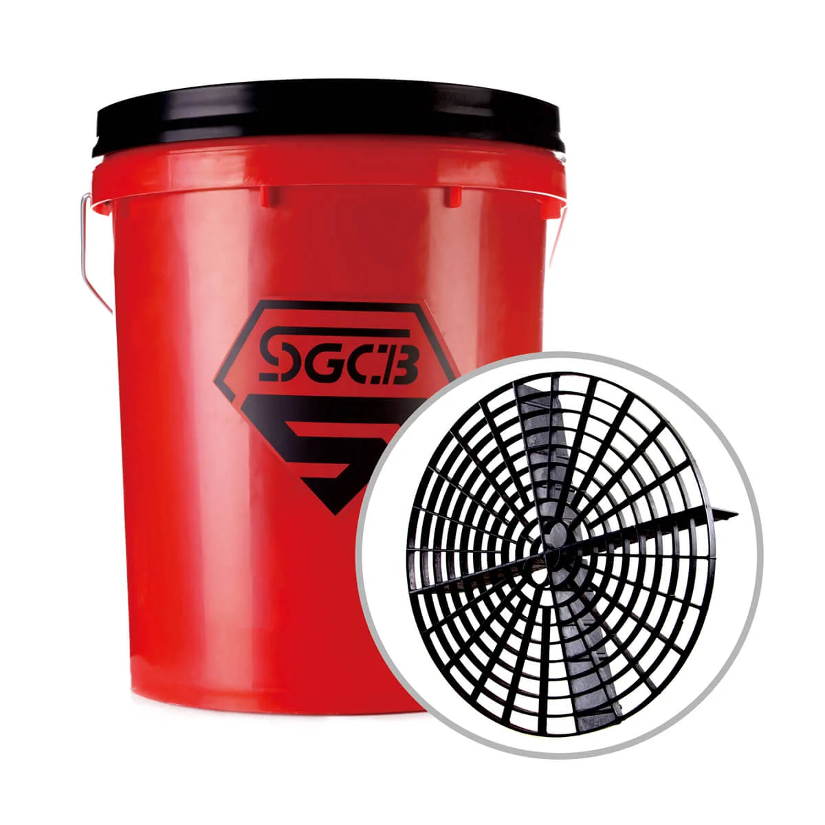 two bucket car wash method with grit guards