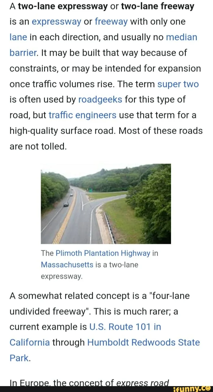 undivided highway two-way traffic