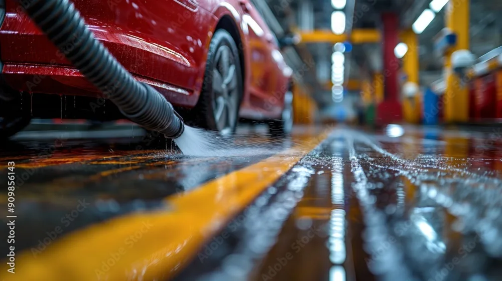 vehicle undercarriage soil cleaning