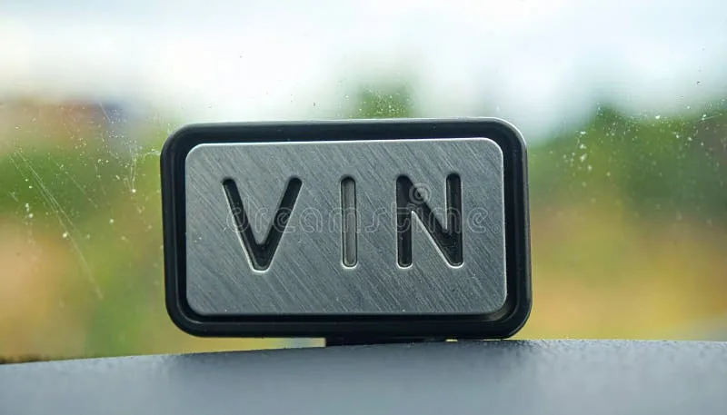 vehicle VIN location dashboard