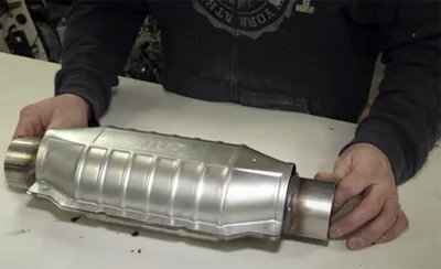 VIN etching catalytic converter