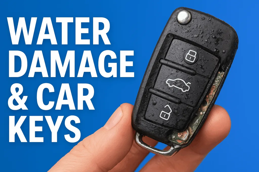 washed my car keys what should i do