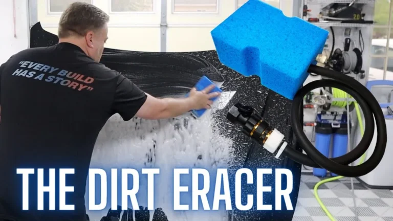 washing car with dish soap