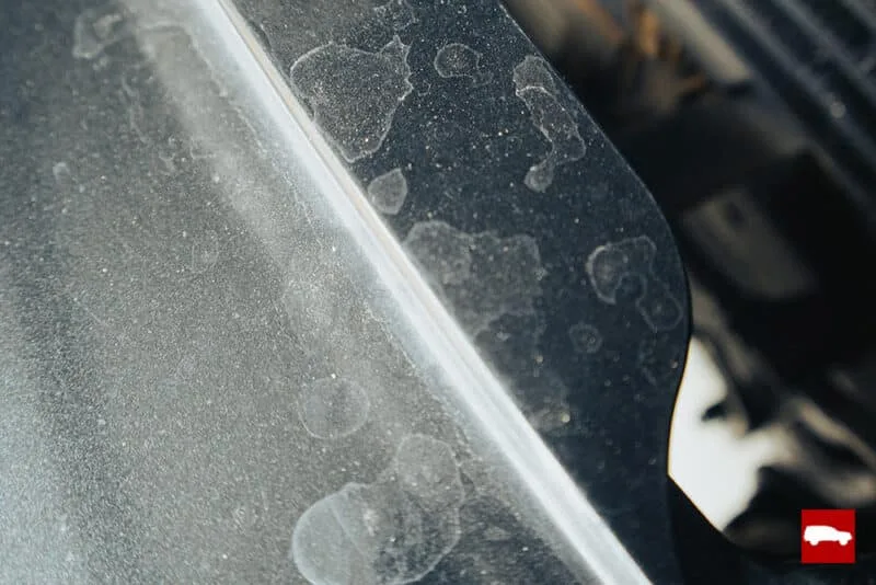water spots on car paint