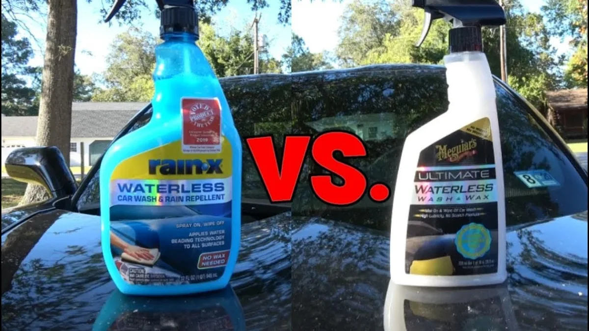 waterless vs traditional car wash