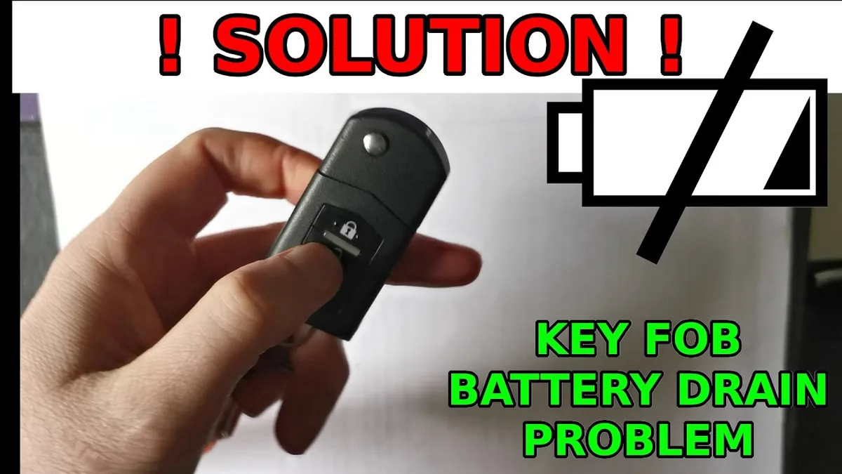 wet car key fob