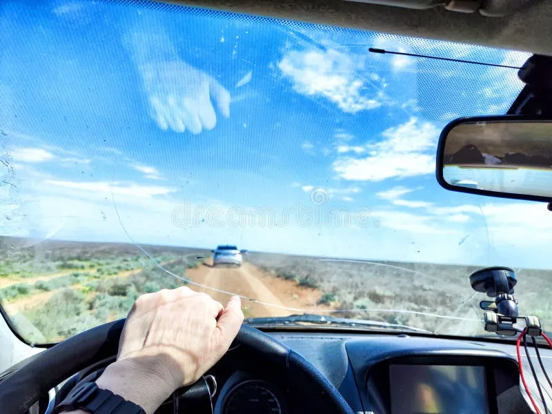 windshield obstruction examples