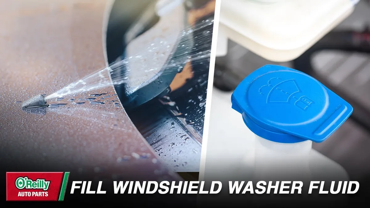 windshield washer fluid reservoir