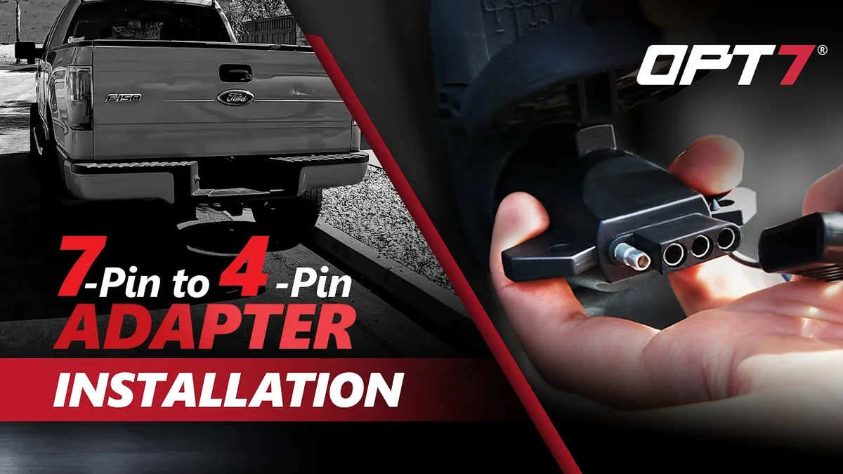 4-pin vs 7-pin trailer connector