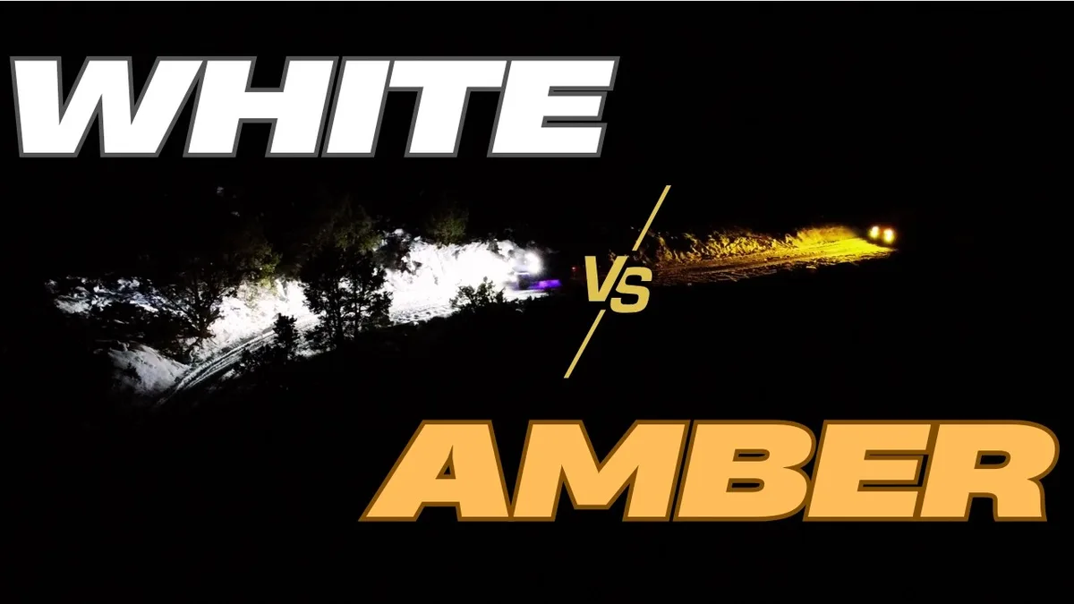 amber auxiliary lights