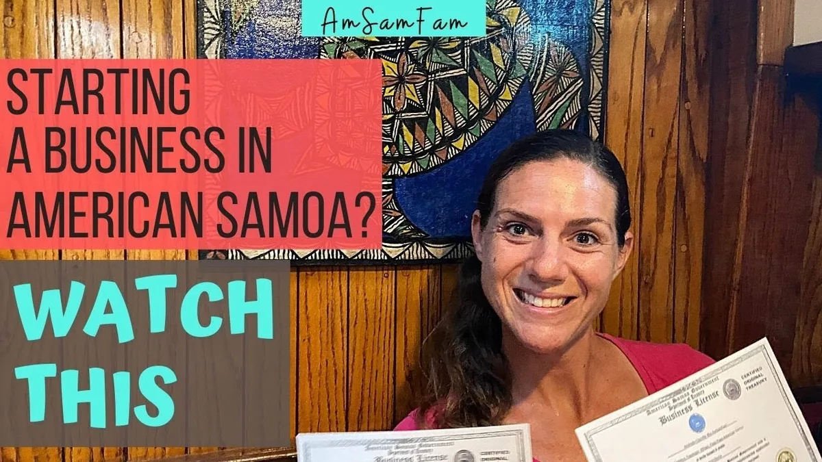 American Samoa CDL license