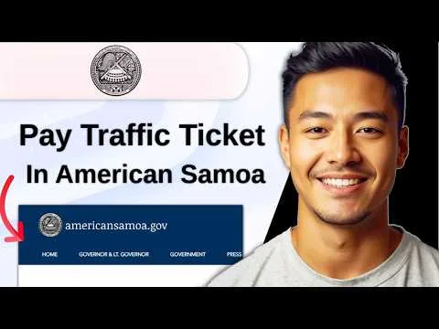 American Samoa Code Annotated traffic law