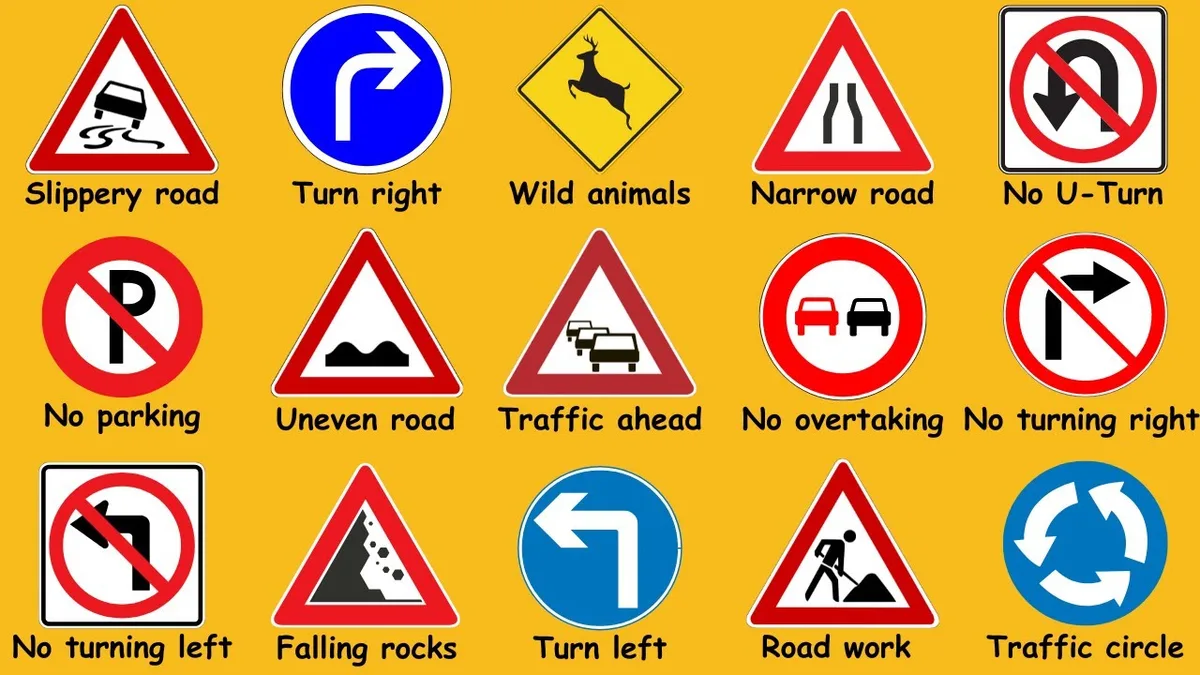 American Samoa road sign distracted driving