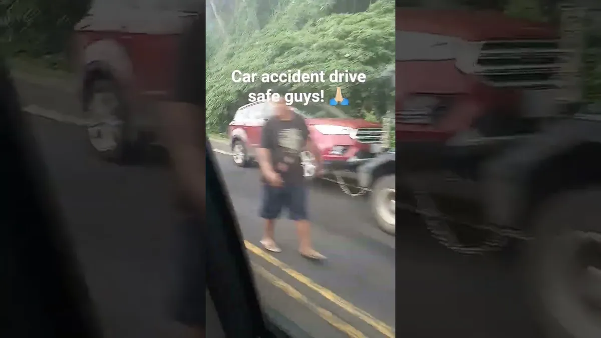 American Samoa traffic accident reporting