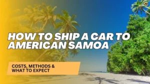 American Samoa vehicle registration fee based on vehicle age and type