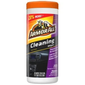 Armor All cleaning wipes shiny surface