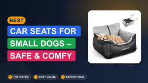 Best Car Seats for Small Dogs – Safe & Comfy