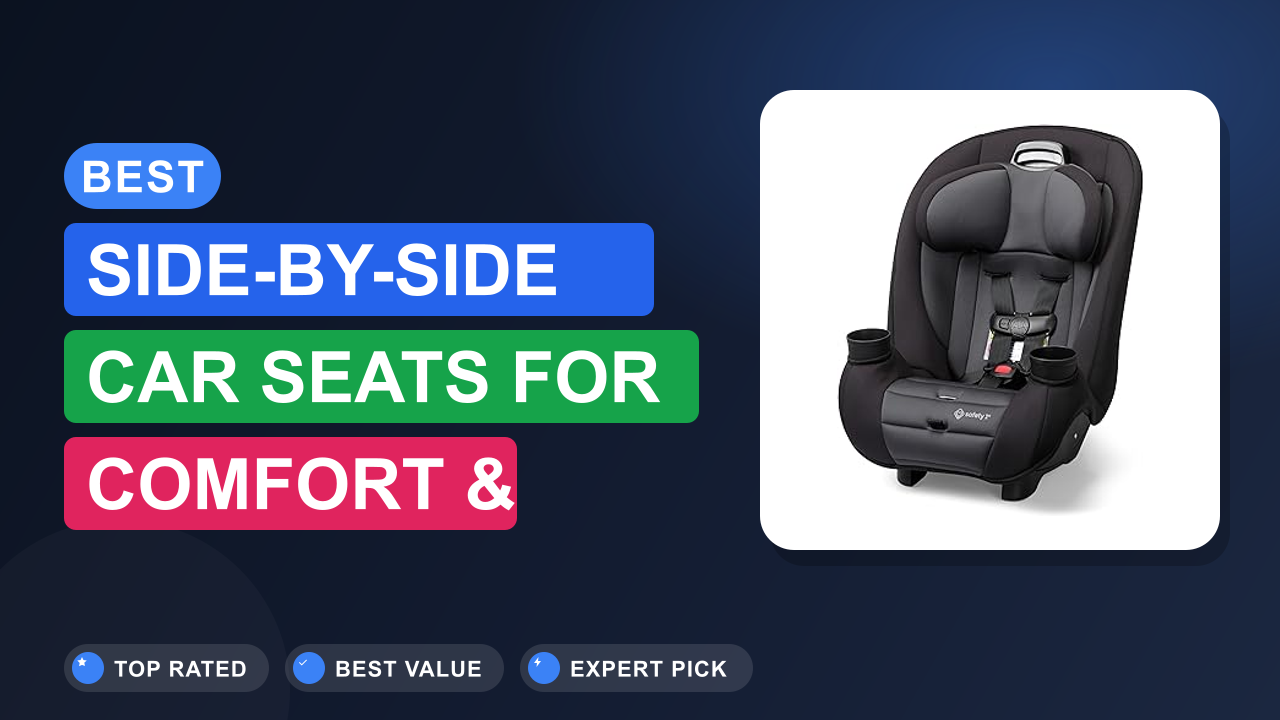 Best Side-by-Side Car Seats for Comfort & Safety