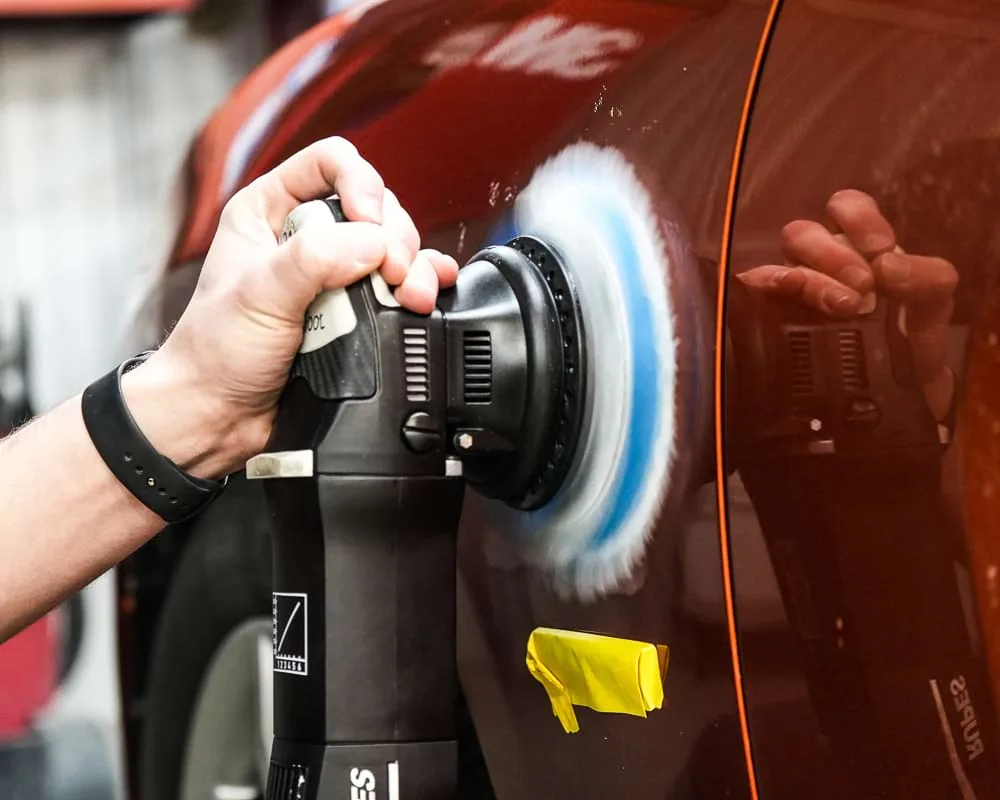 car paint correction process