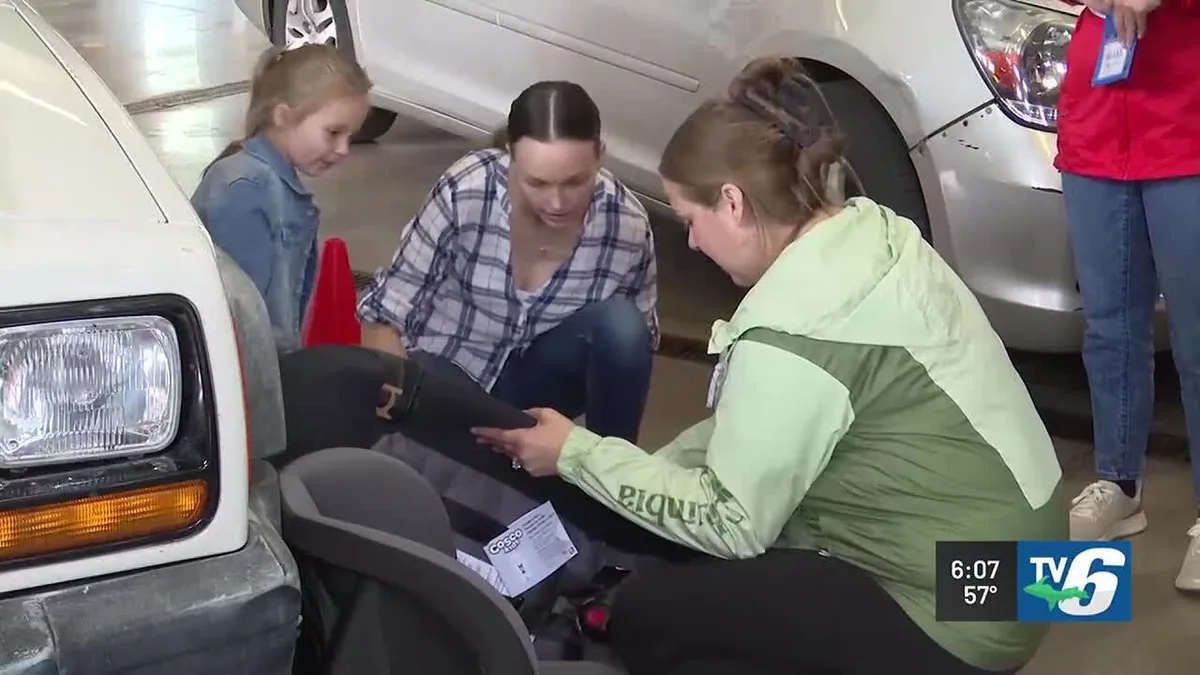 car seat inspection station