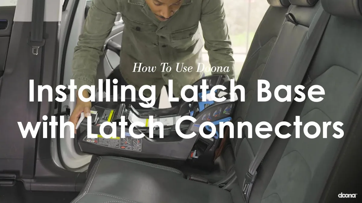 car seat LATCH system installation