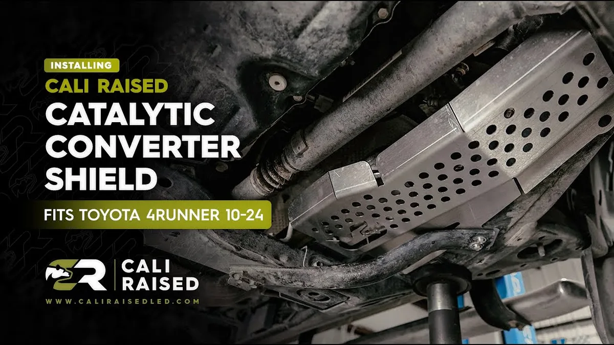 catalytic converter shield