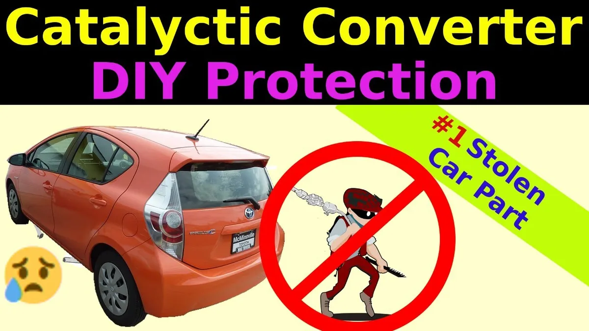 catalytic converter theft prevention etching program benefits