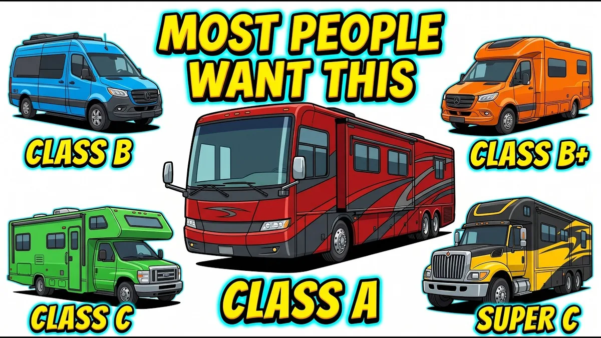 Class A vs Class C motorhome chassis