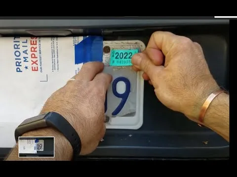 CNMI vehicle registration sticker