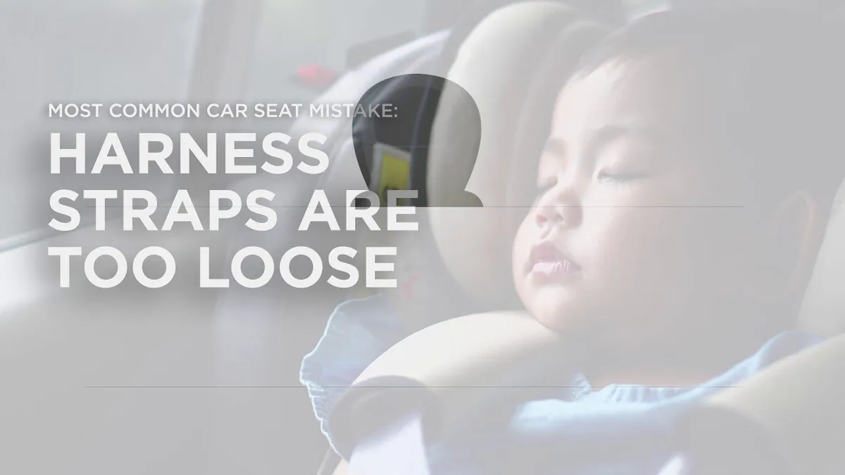 common car seat mistakes