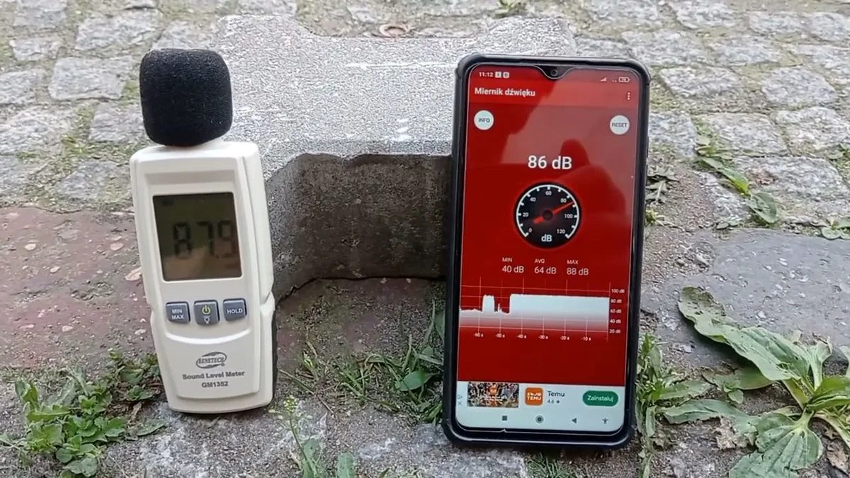 decibel limits for passenger cars