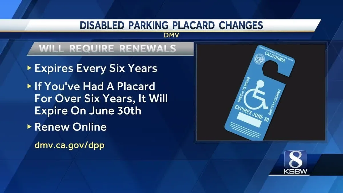 disabled parking permit types