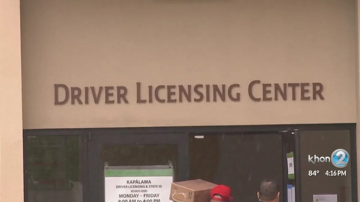 DMV office exterior