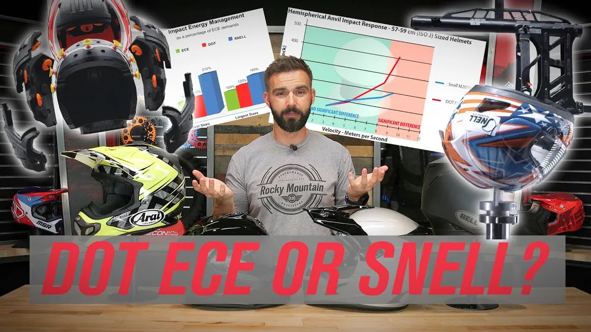 DOT-approved motorcycle helmet
