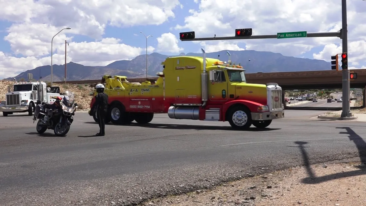 emergency vehicles in New Mexico