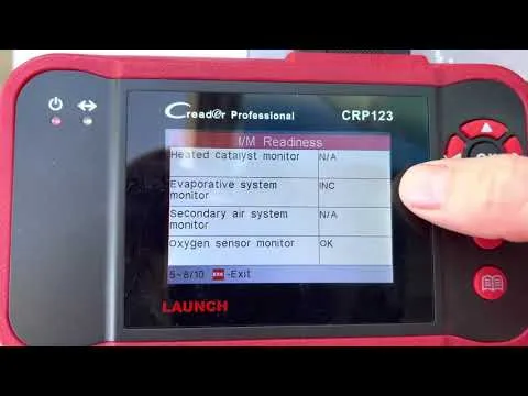 emissions test process