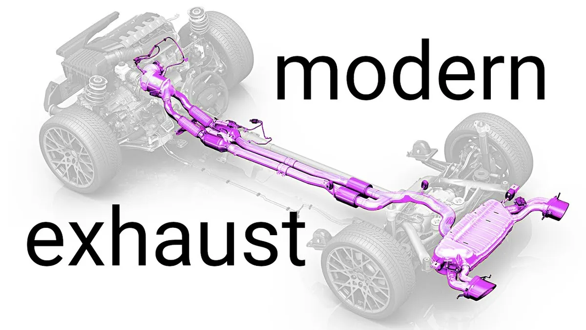 exhaust system diagram