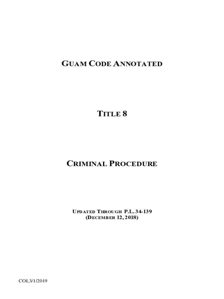 Guam Code Annotated Title 9
