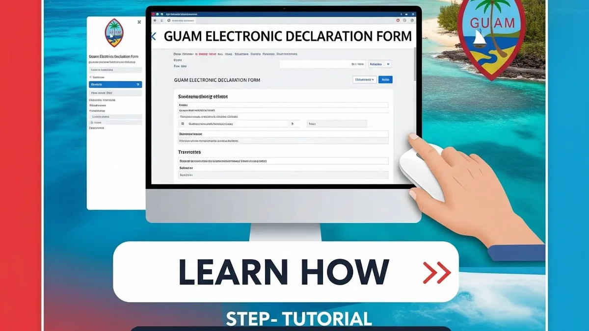Guam DMV crash report Form 13C