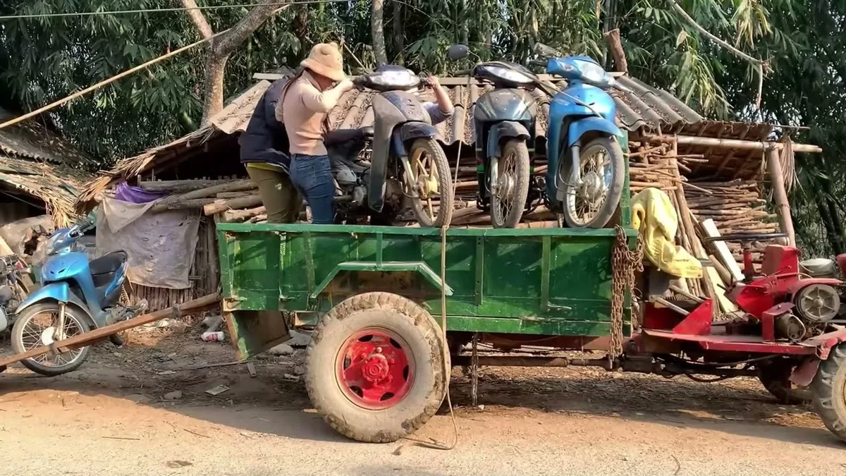 Guam farm truck hauling crops agricultural use
