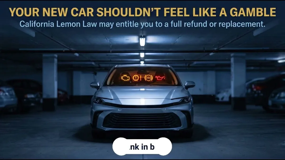 Guam lemon law for new vehicle consumer protection and repair standards
