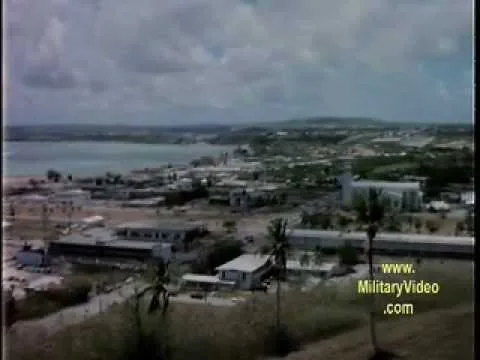 Guam military base traffic sign