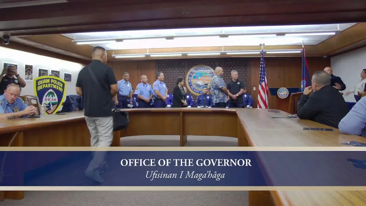 Guam Police Department exhaust noise citation