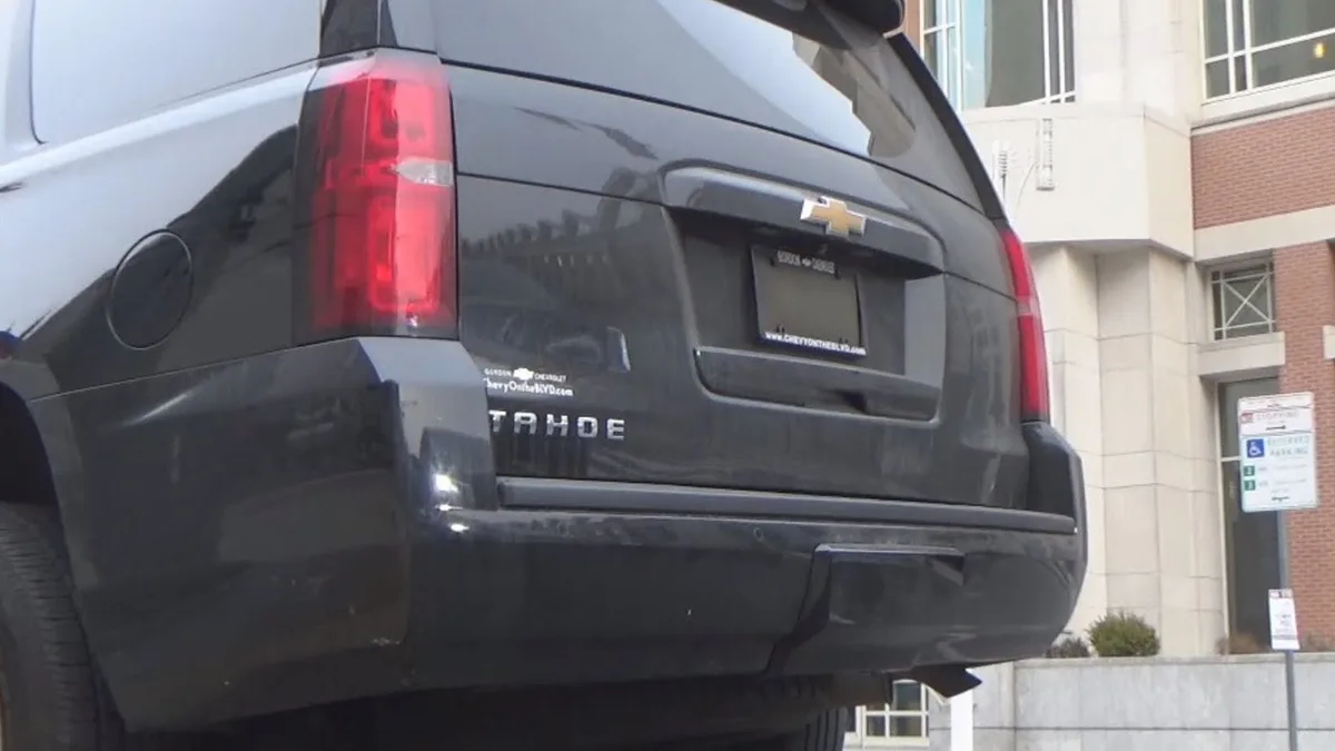 Guam police traffic stop for license plate