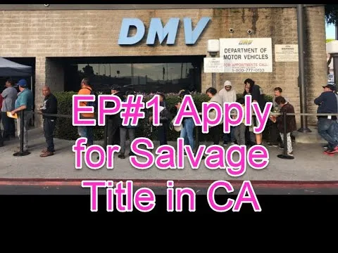 Guam salvage title application documents